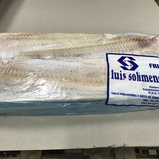 Frozen Hake fillets skinless pbi,size: 200g+