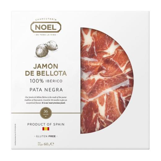 Bellota Ibérico ham round platter
