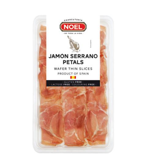 Wafer-thin Serrano ham