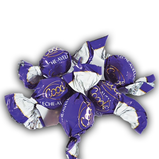 Bombón Esfera Cook Milk chocolate & Hazelnuts