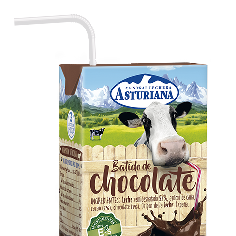 CENTRAL LECHERA ASTURIANA BATIDO CHOCOLATE  6*200 mL