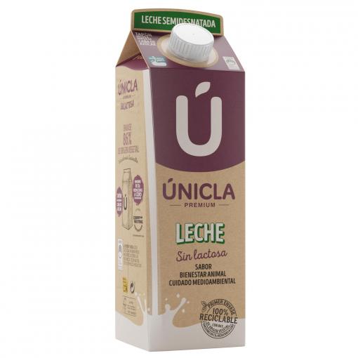 Leche UHT Semidesnatada sin Lactosa 1 Litro