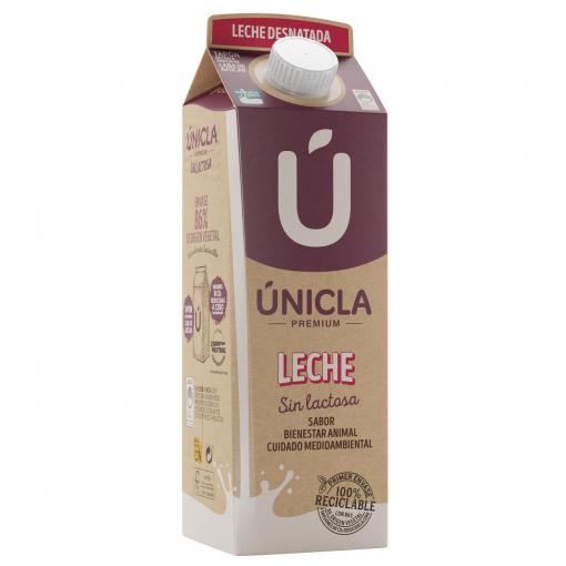 Leche UHT Desnatada sin Lactosa 1 Litro