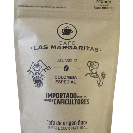 Cafe 100% tueste natural de especialidad de origen finca Colombia img4