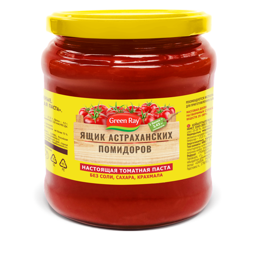 Pasta de tomate Astrakhan tomatoes Box, 140г