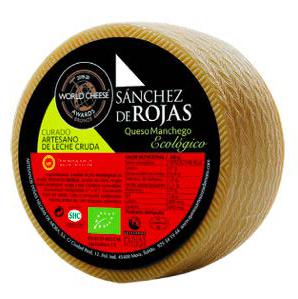 Queso Manchego Ecológico Curado de leche cruda