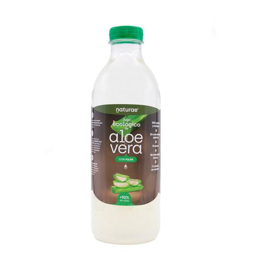 Jugo orgánico de Aloe vera (con pulpa)