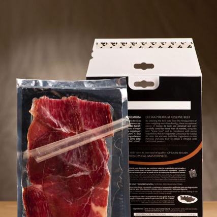 CECINA DE LEON IGP PREMIUM EL ABUELO SLICED TRAYS 80 GR.