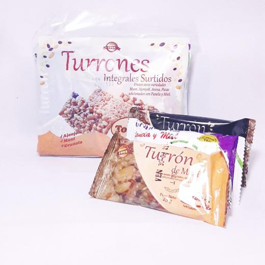 Turrón Surtido De Panela Y Miel Natural