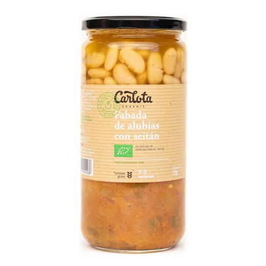 Stewed white beans with seitan 720g / Fabada de alubias con seitán 720g img1
