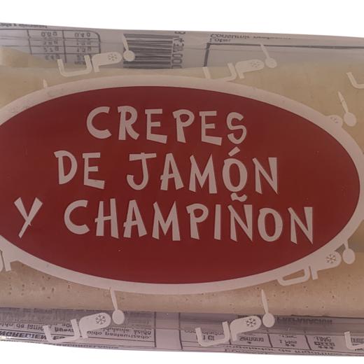 Crepes de Jamón y Champiñón