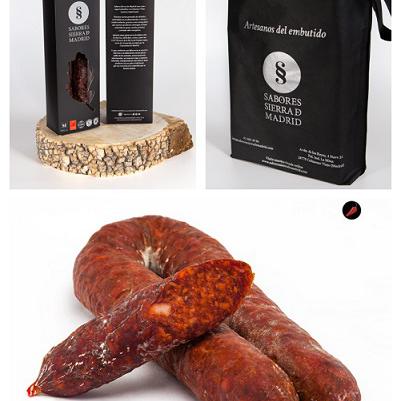 Chorizo Picante de ternera IGP Sierra de Guadarrama img0