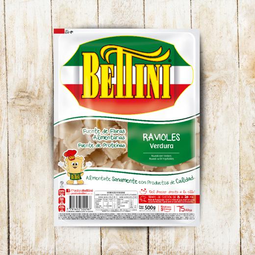 Ravioles con Verdura - Blister 500g - Bettini