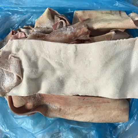 FROZEN PORK BACK RIND POLYBLOCK