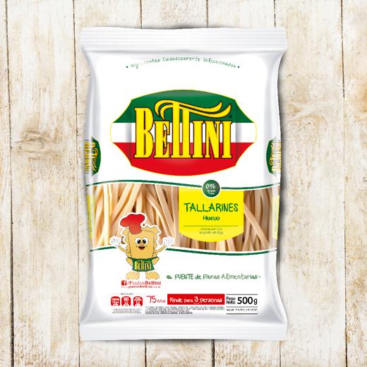 Tallarines con Huevo - Flow Pack 500g - Bettini