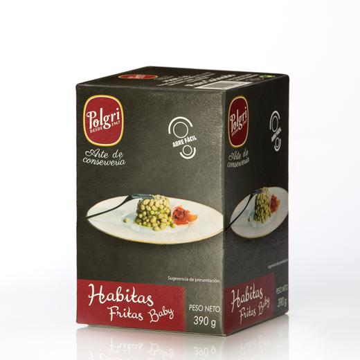 Habas fritas en aceite de oliva 390gr