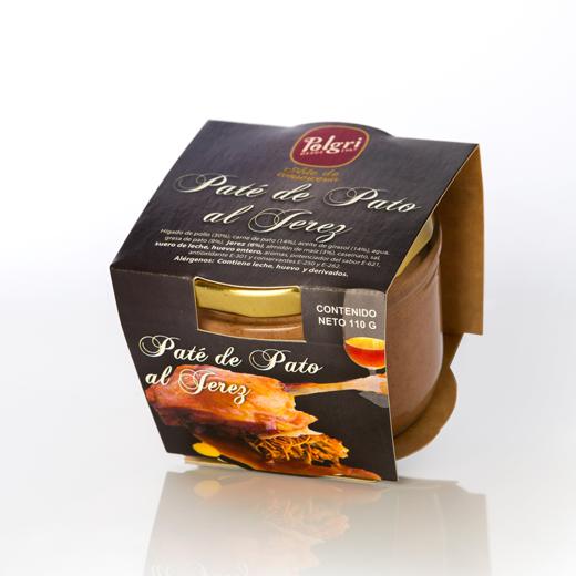 Pate de pato al jerez cristal 110gr