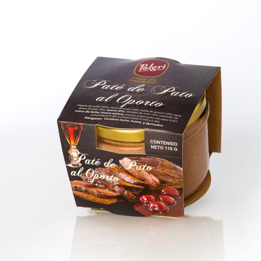 Pate pato al oporto cristal 110gr