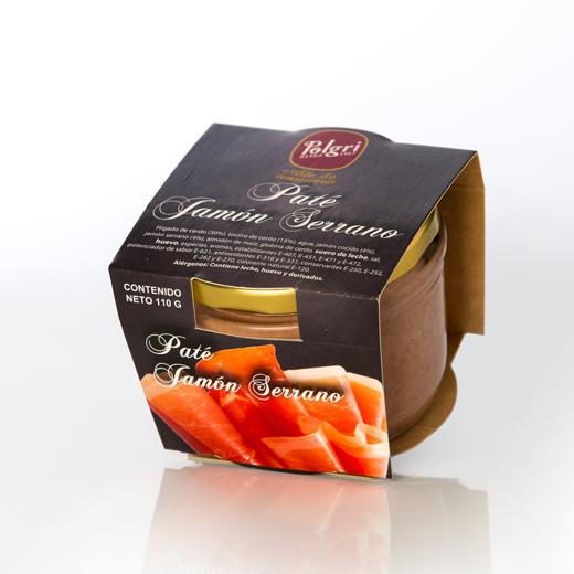 Pate de jamon serrano cristal 110gr