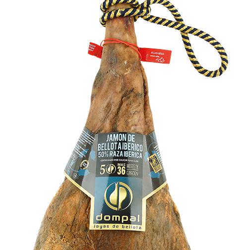 ACORN-FED HAM IBERICO 50% RED LABEL DOMPAL (S)
