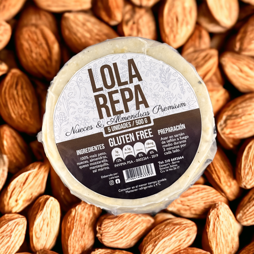 Arepa con Nueces y Almendras