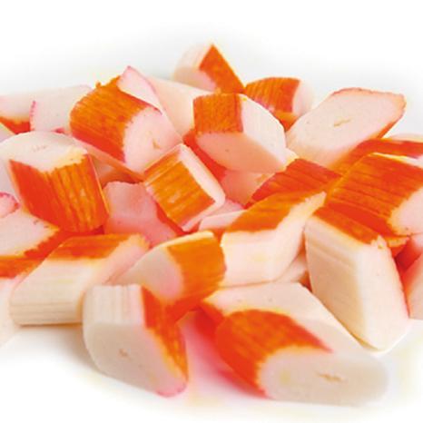 Surimi naranja troceado x10 (Orange Surimi Chunks x10)