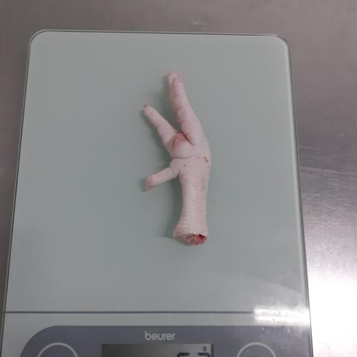 Frozen chicken paws processed B grade 10kg cartons img1