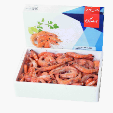 LANGOSTINO VANNAMEI COCIDO SIN ORDENAR 40/60 APOLO 3x2 KG (PE 1.9 KG)