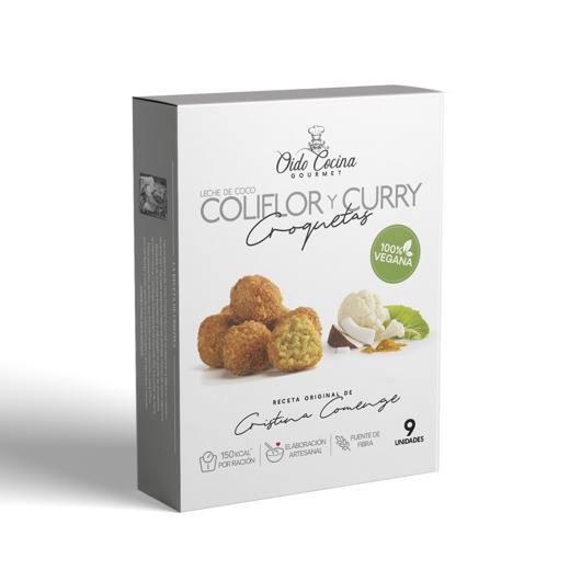 Croquetas Veganas: Coliflor y Curry