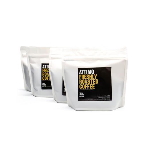 ATTIMO CAFE ESPECIALIDAD MOLIDO. 4 bolsas de 250 grs.