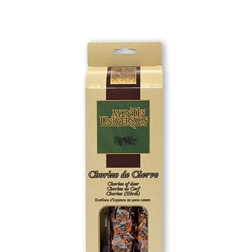 Chorizo sarta extra ciervo estuchado Montes Universales (250g)