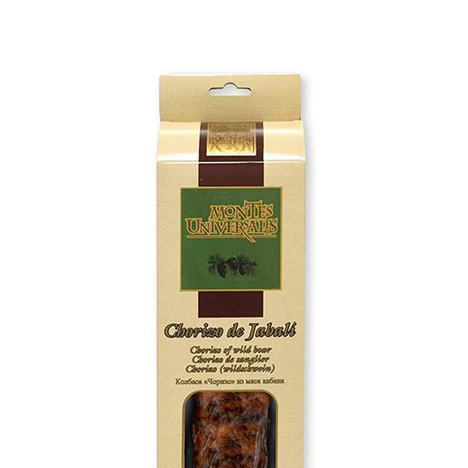 Chorizo Cular de Jabalí Estuchado Montes Universales (300g)