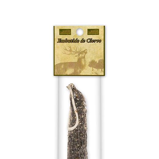 Chori-fuet de ciervo a la pimienta Montes Universales (120g)