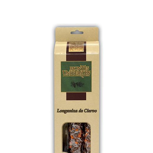 Longaniza de ciervo estuchada Montes Universales (250g)