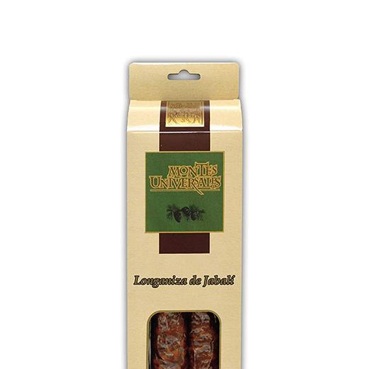 Longaniza de jabalí estuchada Montes Universales (250g)