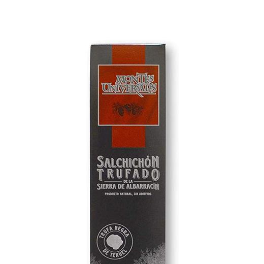 Salchichón Cular Trufado de Jabalí Estuchado Montes Universales (300g)