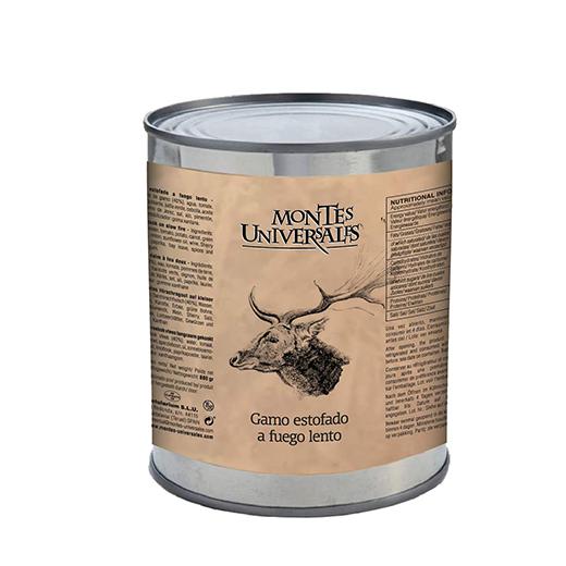 Gamo estofado a fuego lento Montes Universales (800g)