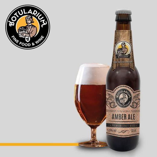 Cerveza Artesana Botularium Amber Ale - 12x33cl img2