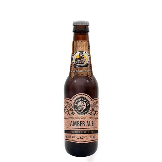 Cerveza Artesana Botularium Amber Ale - 12x33cl