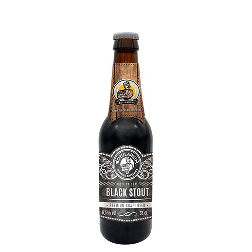 Cerveza Artesana Botularium Black Stout - 12x33cl