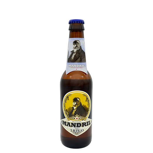 Cerveza Artesana Mandril Weisse (Trigo) - 12x33cl