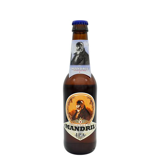 Cerveza Artesana Mandril India Pale Ale (IPA) - 12x33cl