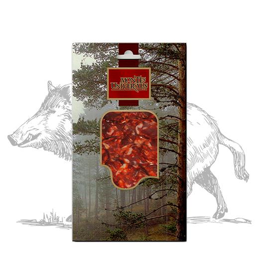 Chorizo Cular Jabalí Loncheado Montes Universales (100g)