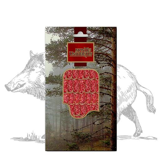 Chori-Fuet de Jabalí Loncheado Montes Universales (100g)