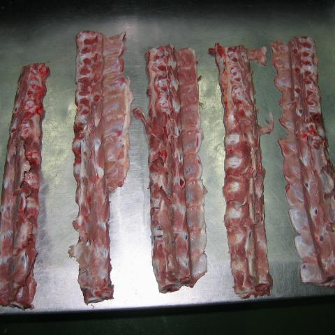 FROZEN PORK BACK BONE CARTON