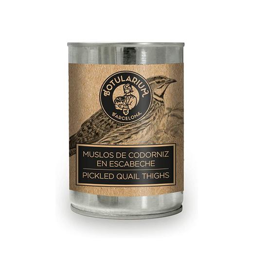 Muslos de codorniz en escabeche Botularium (390g)