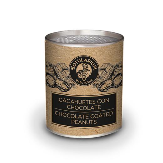 Cacahuete recubierto de chocolate Botularium (latita minibar 65g)