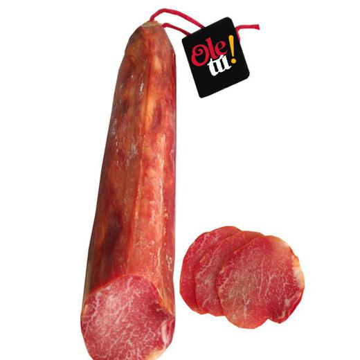 Caña de cabeza de lomo ibérico de bellota. 700g