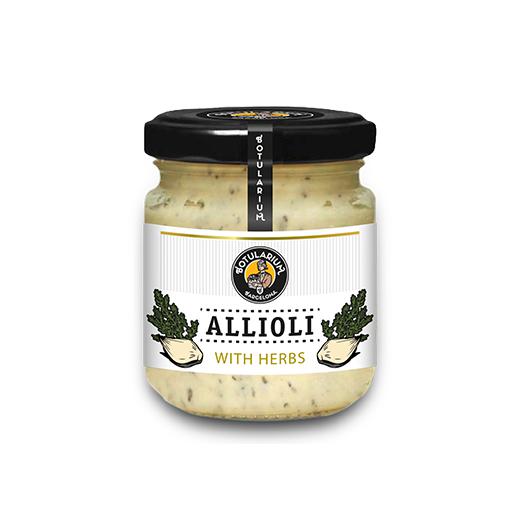 Salsa All i oli con hierbas Botularium (120g)