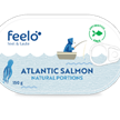 FEELO Salmon in own brine 170g EO